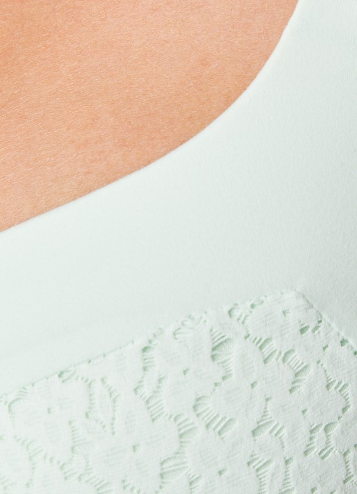 Chantelle Voorgevormde beugel bh met kant - detail 3 lindegroen