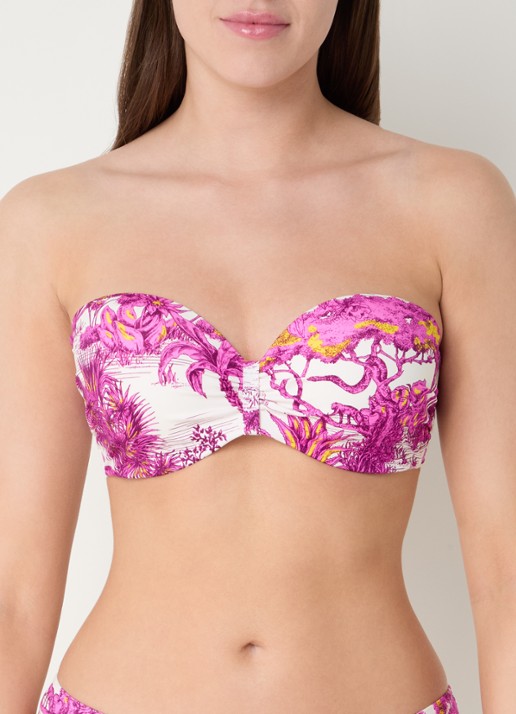 Chantelle Voorgevormde bikinitop met afneembare bandjes - detail 5 fuchsia