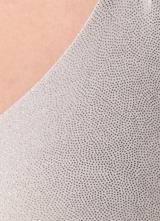 Chantelle Voorgevormde bralette met metallic finish - detail 2 roségoud