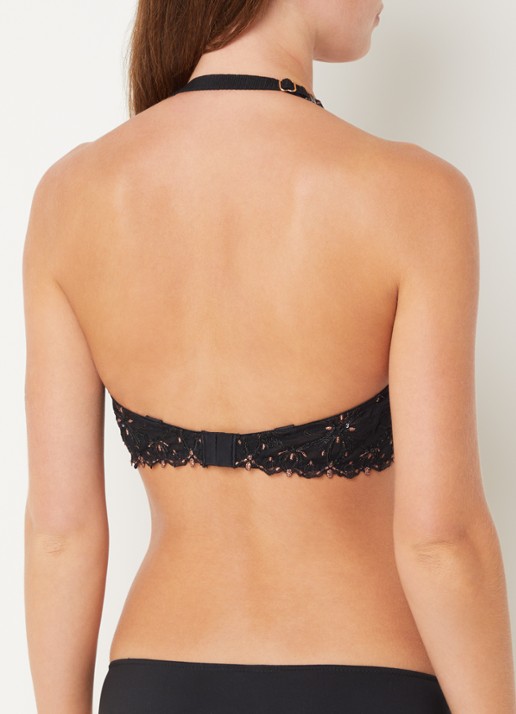 Chantelle Voorgevormde T-shirt bh met borduring - detail 3 brons
