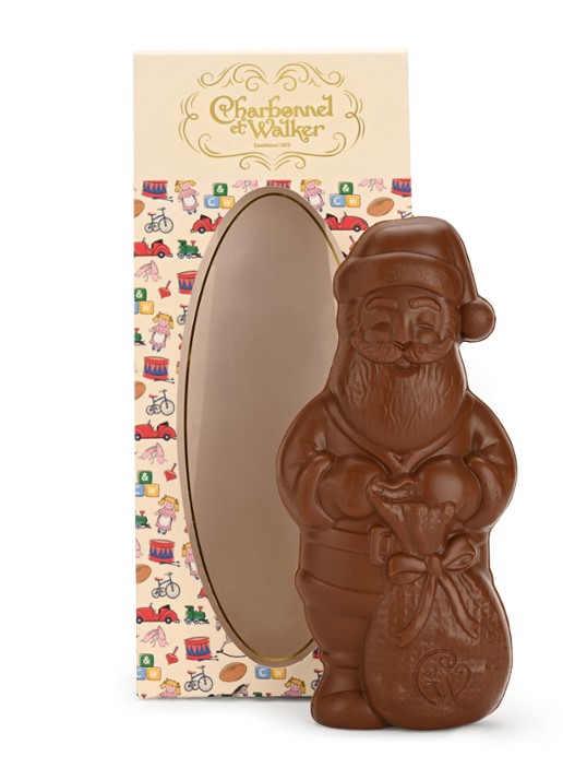 Charbonnel et Walker Kerstman melkchocolade 110 gram
