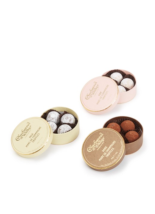 Charbonnel et Walker Marc de Champagne Mini chocolade truffels trio