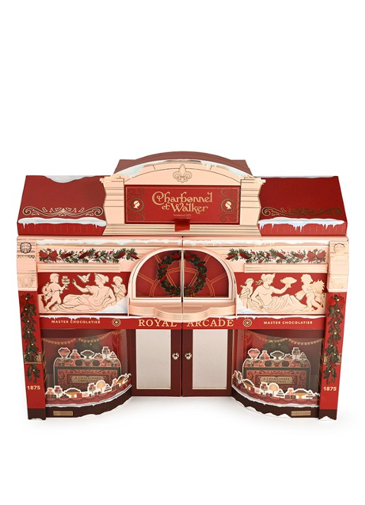 Charbonnel et Walker The Bond Street 1875 adventskalender - 25 dagen - achterkant undefined