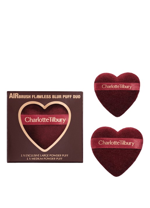 Charlotte Tilbury Airbrush Flawless Blur Puff Duo - poederdons
