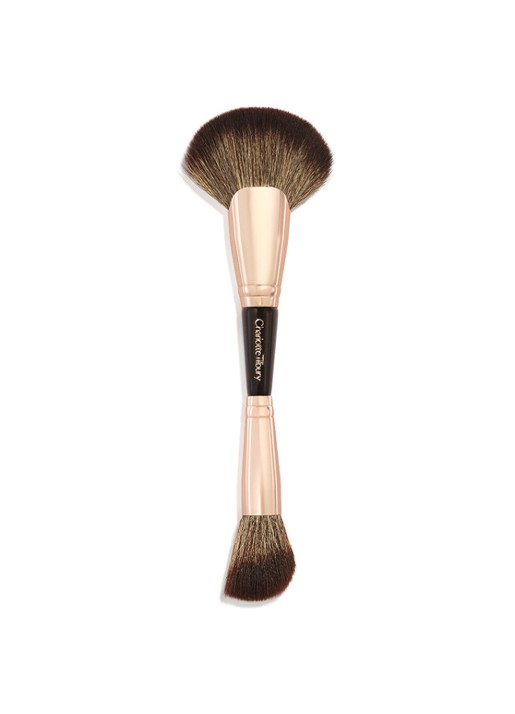 Charlotte Tilbury Airbrush Flawless Easy Soft Blur Bronzer + Blusher Brush -  make-up kwast