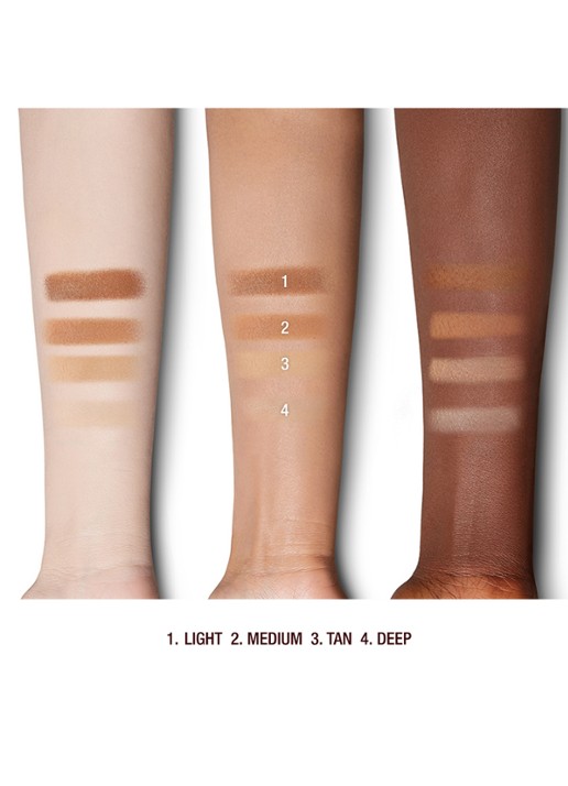 Charlotte Tilbury Airbrush Flawless Finish Powder - poeder navulling - detail 4 3 tan