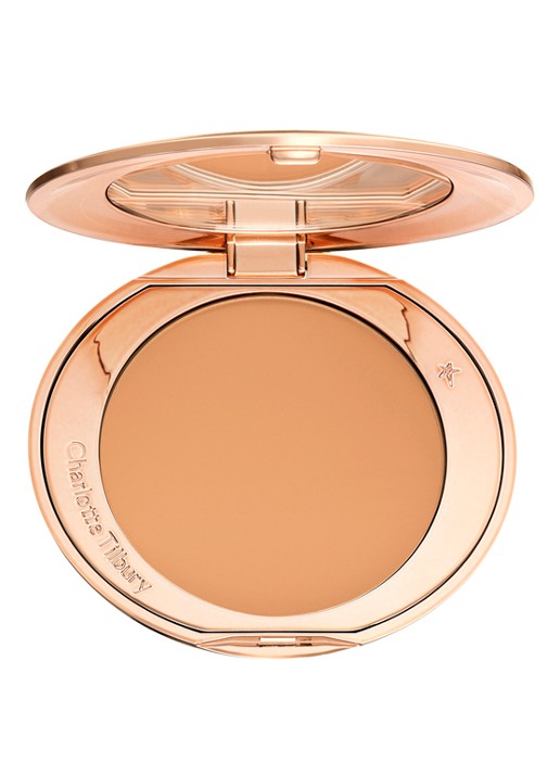 Charlotte Tilbury Airbrush Flawless Finish Powder - poeder navulling - voorkant 6 3 tan