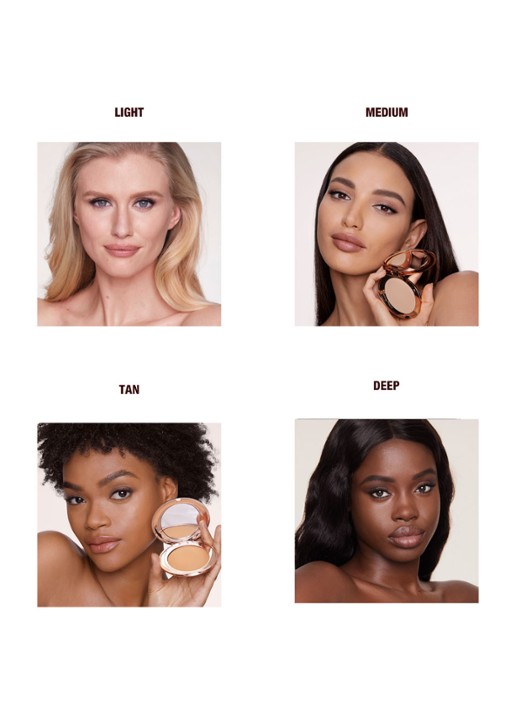 Charlotte Tilbury Airbrush Flawless Finish Powder - poeder - detail 2 1 fair