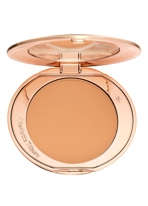 Charlotte Tilbury Airbrush Flawless Finish Powder Refill - poeder navulling - voorkant 3 3 tan