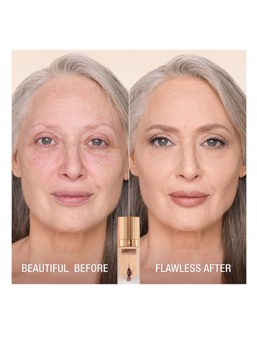 Charlotte Tilbury Airbrush Flawless Foundation - vloeibare foundation - detail 2  4 cool