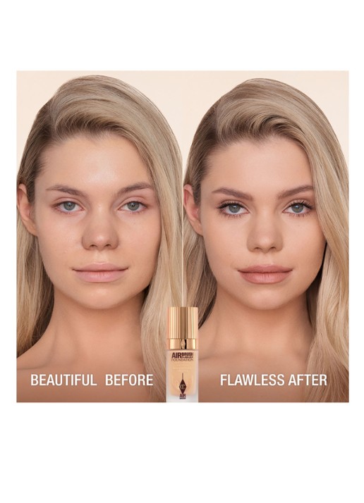 Charlotte Tilbury Airbrush Flawless Foundation - vloeibare foundation - detail 4  5 cool