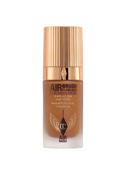 Charlotte Tilbury Airbrush Flawless Foundation - vloeibare foundation - voorkant  13 warm