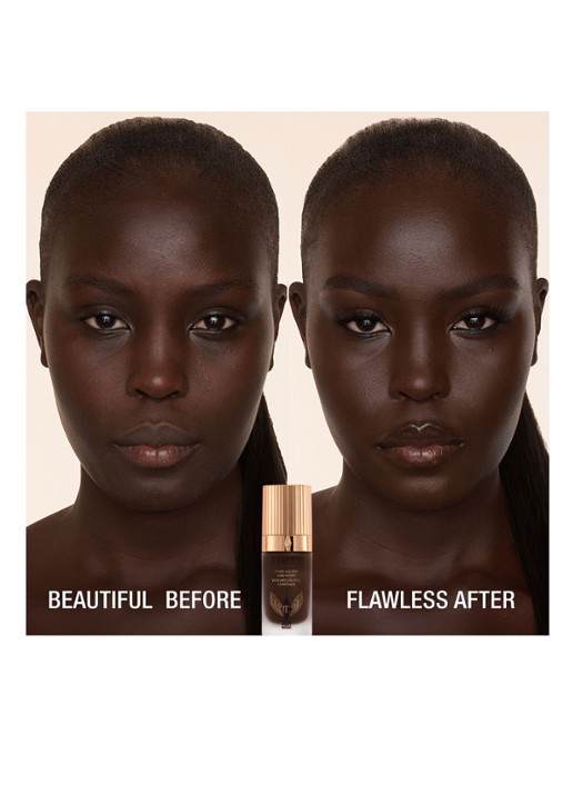 Charlotte Tilbury Airbrush Flawless Foundation - vloeibare foundation - detail 4  17 neutral