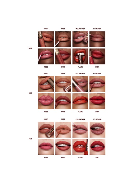 Charlotte Tilbury Airbrush Flawless Lip Blur - vloeibare lipstick - detail 6 walk of no shame blur