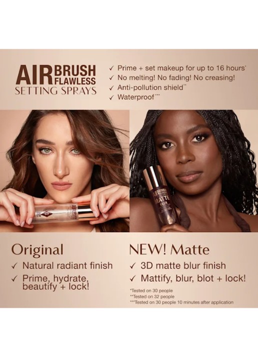 Charlotte Tilbury Airbrush Flawless Setting Spray - travel size make-up setting- & fixing spray - detail 4 undefined