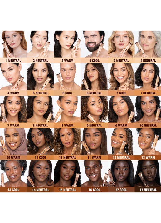 Charlotte Tilbury Beautiful Skin Foundation - vloeibare foundation - detail 6 8 warm