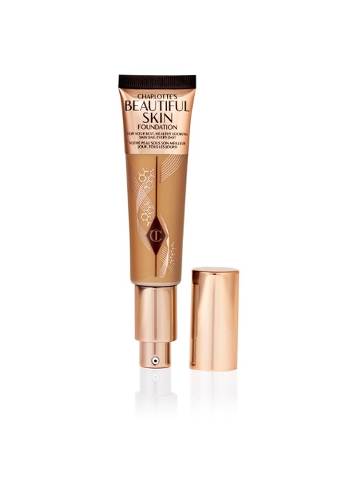 Charlotte Tilbury Beautiful Skin Foundation - vloeibare foundation - voorkant 6 warm_6