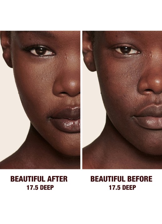 Charlotte Tilbury Beautiful Skin Radiant Concealer - vloeibare concealer - achterkant 17.5 deep