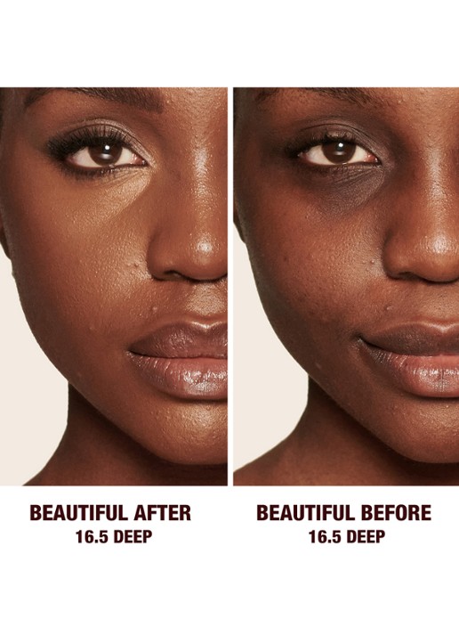 Charlotte Tilbury Beautiful Skin Radiant Concealer - vloeibare concealer - achterkant 16.5 deep