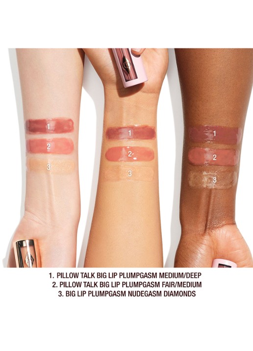 Charlotte Tilbury Big Lip Plumpgasm - lipplumper - detail 6 nudegasm diamonds