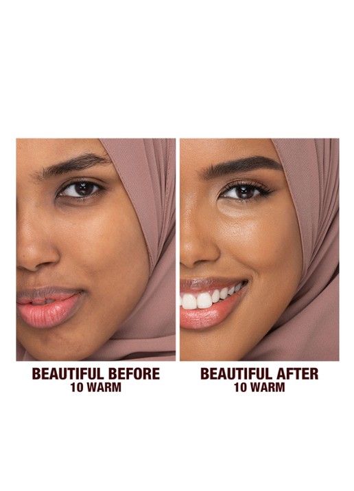 Charlotte Tilbury Charlotte's Beautiful Skin Foundation - detail 4 10 warm