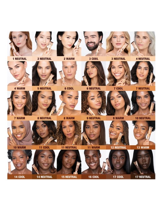 Charlotte Tilbury Charlotte's Beautiful Skin Foundation - detail 5 17 neutral