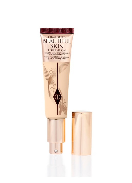 Charlotte Tilbury Charlotte's Beautiful Skin Foundation - voorkant 2 warm