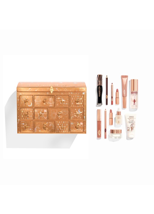 Charlotte Tilbury Charlotte's Beauty Treasure Chest - adventskalender t.w.v. €326 - voorkant 2 undefined
