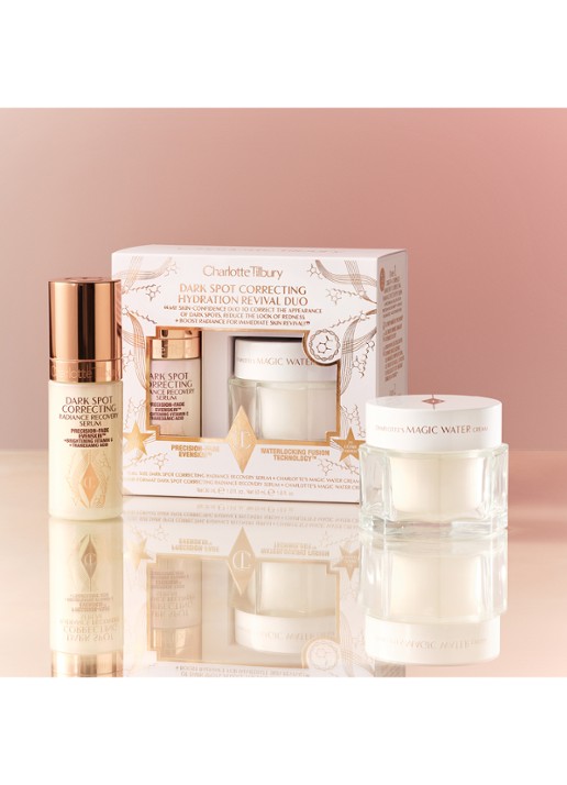 Charlotte Tilbury  Dark Spot Correcting + Hydration Revival Duo - verzorgingsset - detail 3 transparant