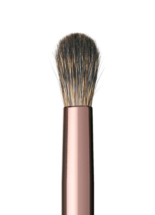 Charlotte Tilbury Eye Blender Brush - kwast - voorkant 2 bordeauxrood