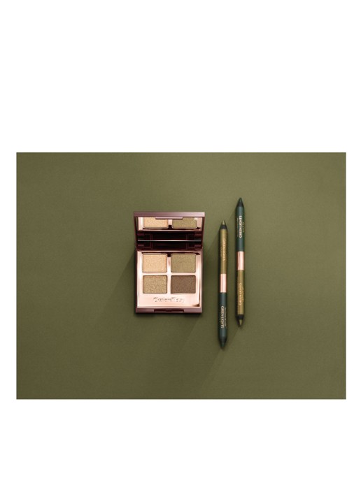 Charlotte Tilbury Eye Colour Magic Double Ended Eye Liner Green Lights - Limited Edition waterproof eyeliner - detail 4 green lights