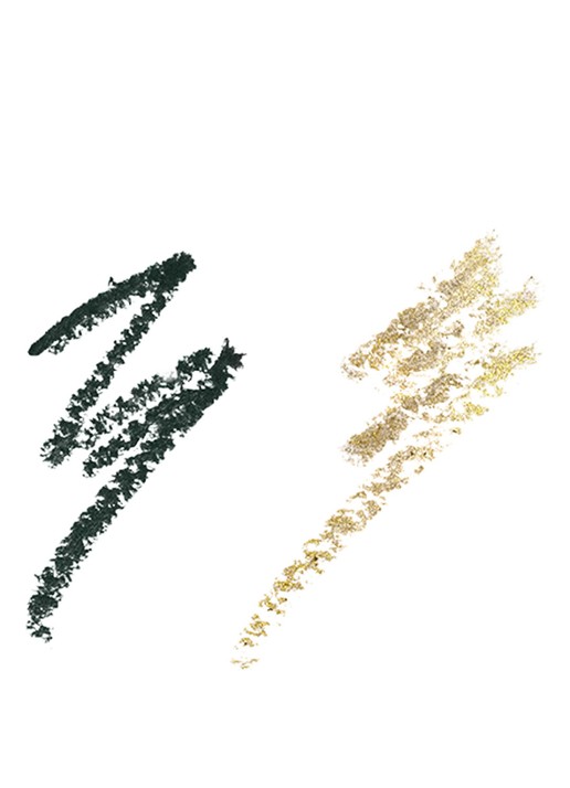 Charlotte Tilbury Eye Colour Magic Double Ended Eye Liner Green Lights - Limited Edition waterproof eyeliner - voorkant 2 green lights