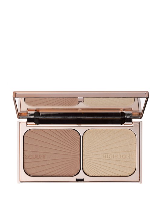 Charlotte Tilbury Filmstar Bronze & Glow - bronzer & highlighter - voorkant 3 fair/medium