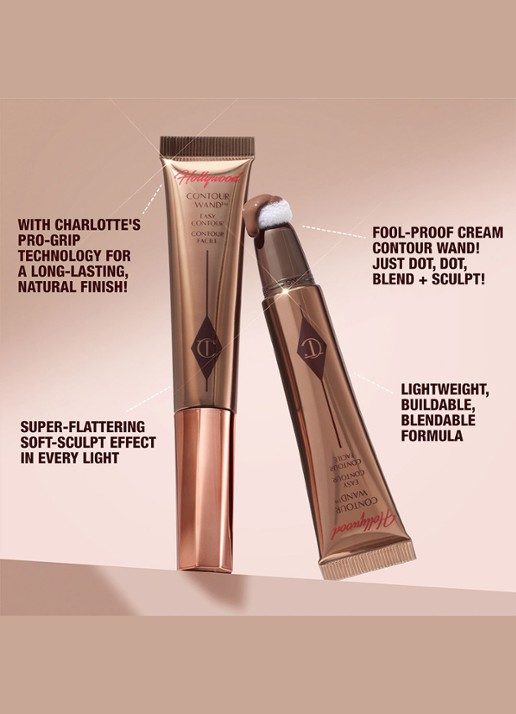 Charlotte Tilbury Hollywood Contour Wand - contour stick - detail 5 tan