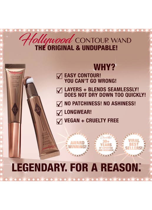 Charlotte Tilbury Hollywood Contour Wand - contour stick - detail 6 deep