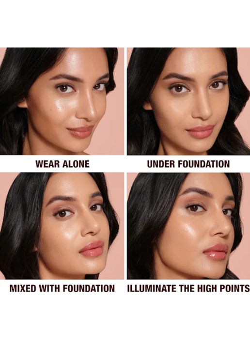 Charlotte Tilbury Hollywood Flawless Filter - primer, highlighter & corrector - detail 2 6 tan