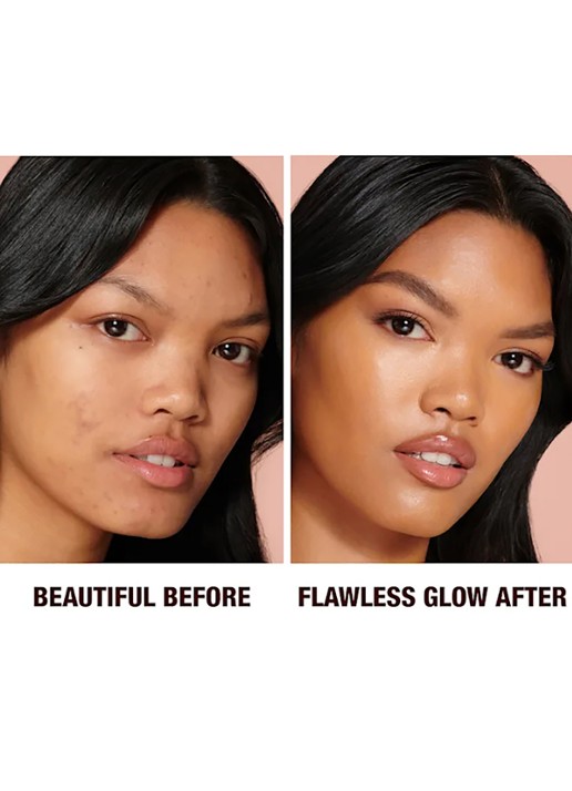 Charlotte Tilbury Hollywood Flawless Filter - primer, highlighter & corrector - achterkant 7 5.5 tan
