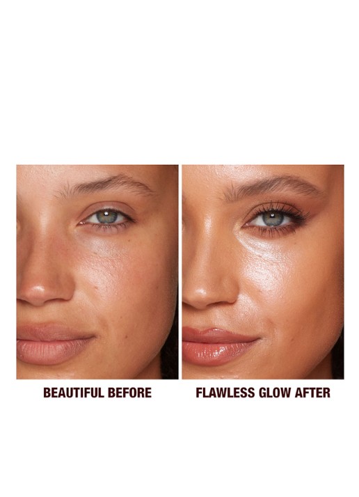 Charlotte Tilbury Hollywood Flawless Filter - primer, highlighter & corrector - detail 5 5 tan