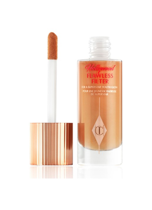 Charlotte Tilbury Hollywood Flawless Filter - primer, highlighter & corrector - voorkant 5 tan