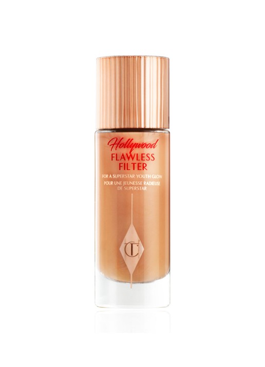 Charlotte Tilbury Hollywood Flawless Filter - primer, highlighter & corrector - voorkant 4 6 tan
