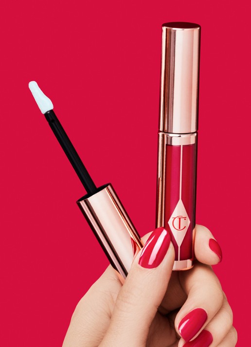 Charlotte Tilbury Hollywood Lip - liquid lipstick - detail 3 screen siren