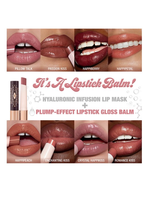Charlotte Tilbury Hyaluronic Happikiss Lip Balm Lipstick - detail 7 happipetal