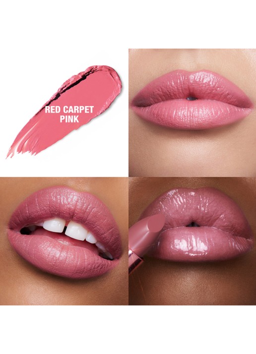 Charlotte Tilbury K.I.S.S.I.N.G lipstick - achterkant 7 red carpet pink