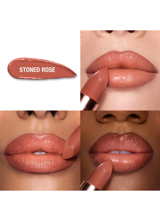 Charlotte Tilbury K.I.S.S.I.N.G lipstick  - achterkant stoned rose