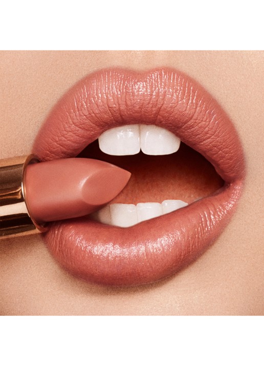 Charlotte Tilbury K.I.S.S.I.N.G lipstick  - detail 2 stoned rose