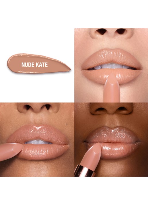 Charlotte Tilbury K.I.S.S.I.N.G lipstick - achterkant nude kate
