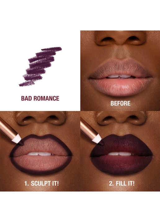 Charlotte Tilbury Lip Cheat - lipliner - detail 3 bad romance
