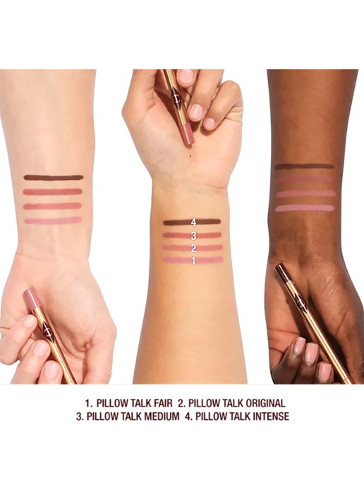 Charlotte Tilbury Lip Cheat - lipliner - detail 2 pillow talk intense
