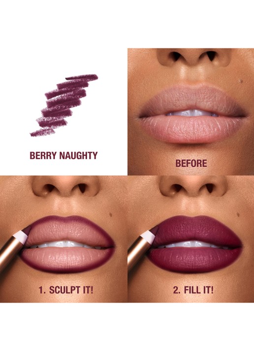 Charlotte Tilbury Lip Cheat - lipliner - detail 5 berry naughty