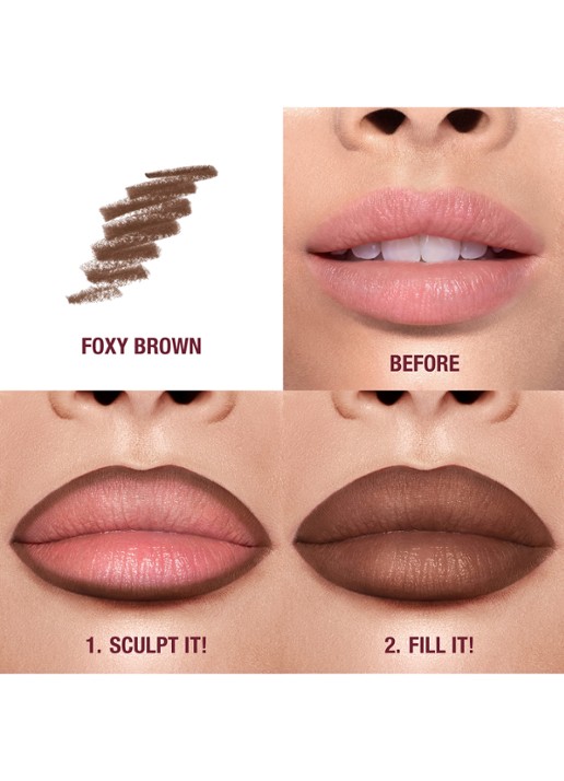 Charlotte Tilbury Lip Cheat - lipliner - achterkant 6 goud
